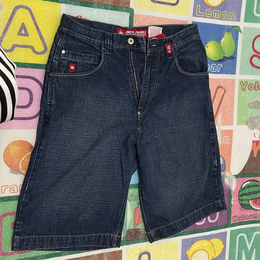 jnco jorts shorts missing back pockets